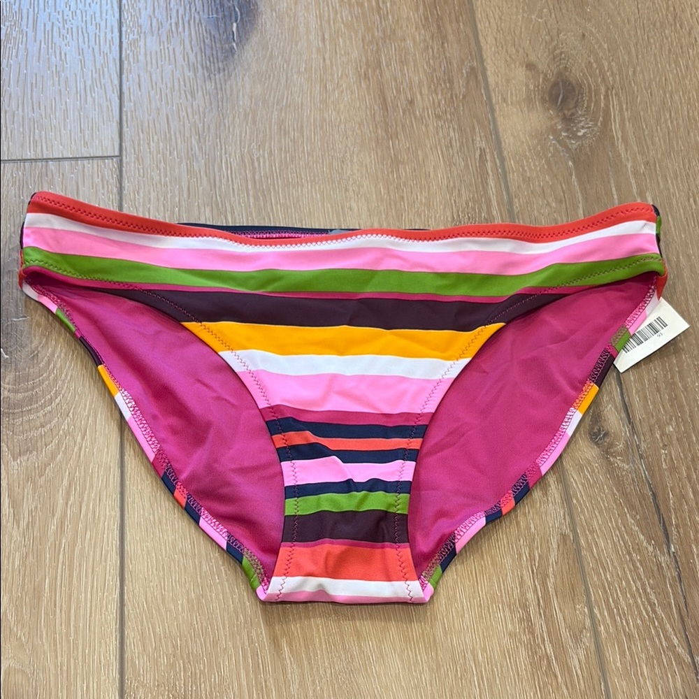 Aerie Colorful Striped Bikini Bottom